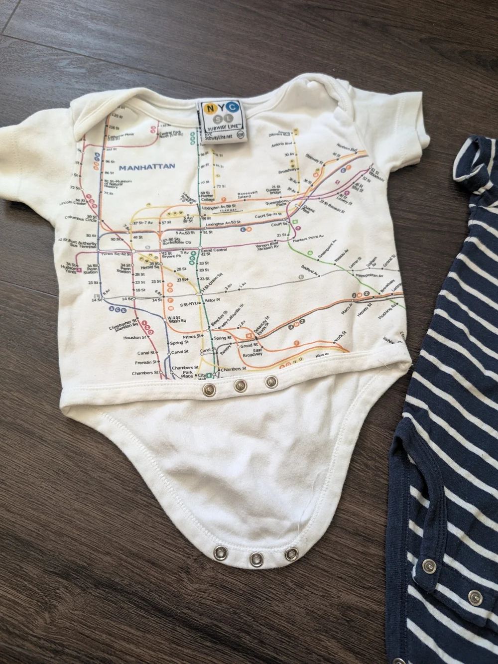 Short Sleeve Onsies x2 - 12M